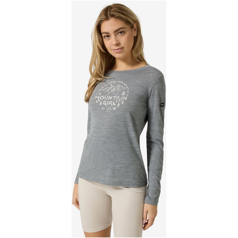 No brand Camicia Super.natural Mountain LS Long-Sleeve Cashmere Mel/Wht Stone
