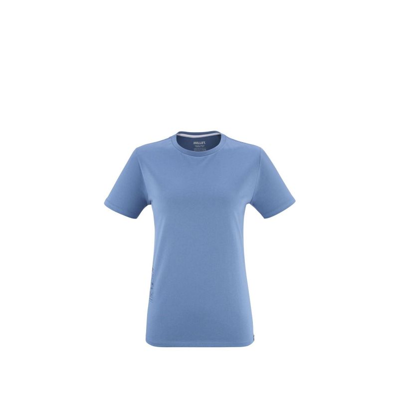 MILLET Chamonix Flower Ts Ss W Women's T-shirt Blue