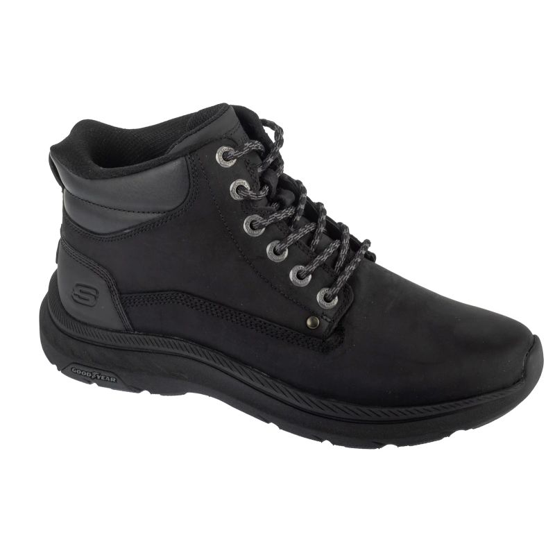 Skechers Slip-Ins: Pollard – Waylon 205333-BBK Black, Size 41