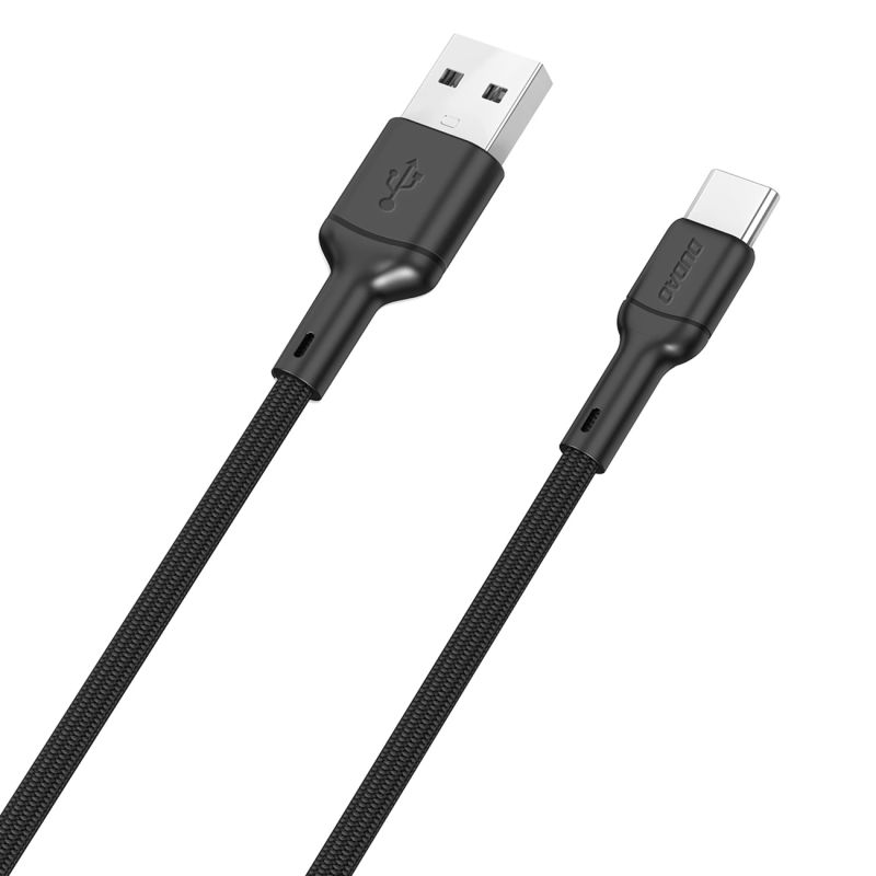 Dudao L9T 5A USB-A - USB-C Cable 1m - Black