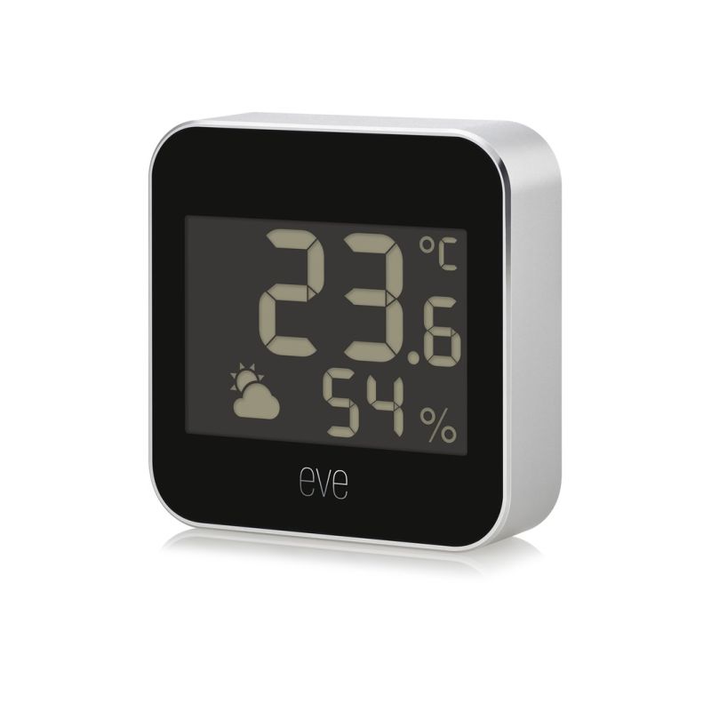 Eve 10EBS9901 Indoor/Outdoor Temperature and Humidity Sensor Freestanding Wireless