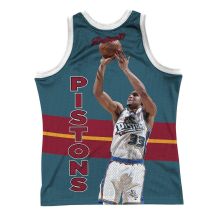 Mitchell & Ness Canotta Mitchell Ness NBA Detroit Pistons Grant Hill