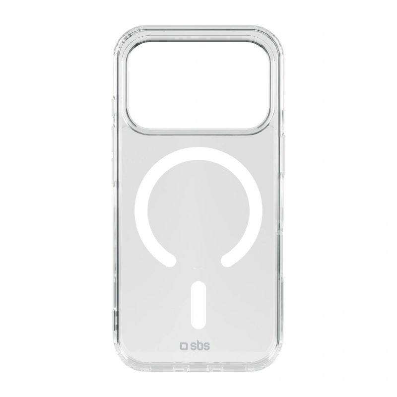 SBS D3O Active Case for iPhone 18 Pro Max / 17 Pro Max Compatible with MagSafe - Transparent