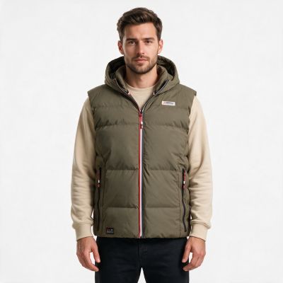 Geographical Norway Gilet Geographical Norway vito kaki DB