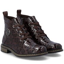 Rieker Stivali patent leather ankle, Rieker