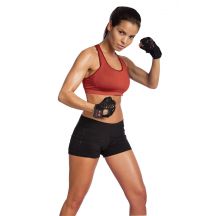 Body Sculpture Guanti mesh/leather SW