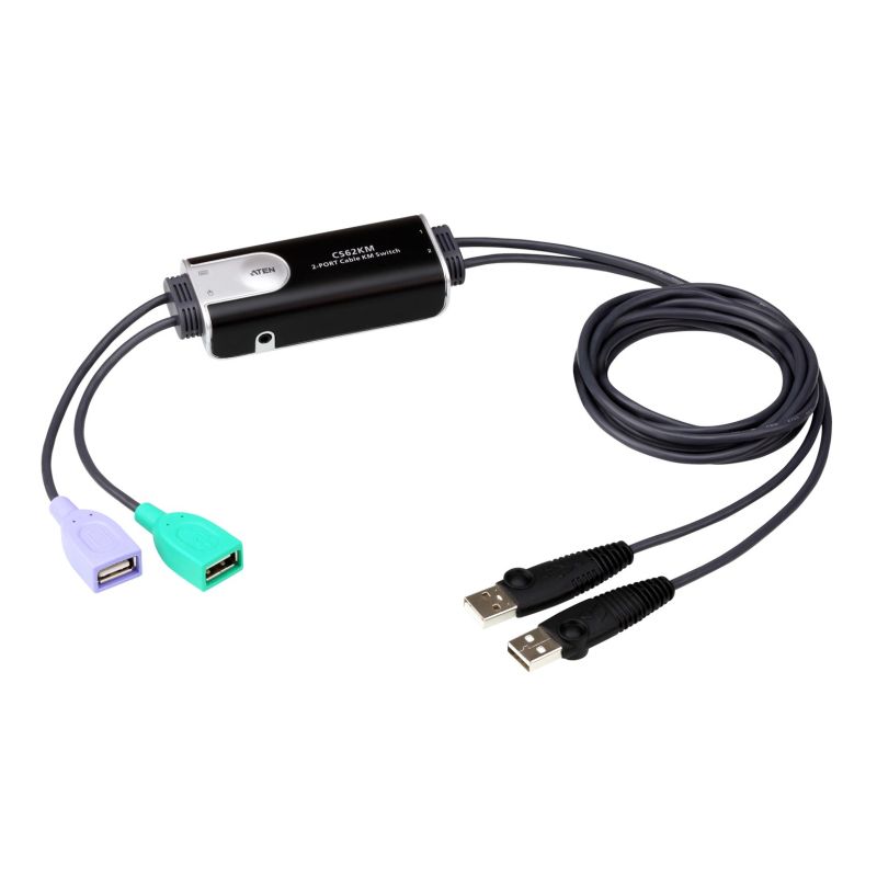 ATEN CS62KM-AT KVM Cable Black 1.8m