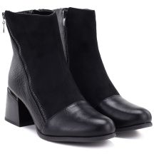 M. Daszyński Stivali insulated ankle with block heel, M.Daszyński