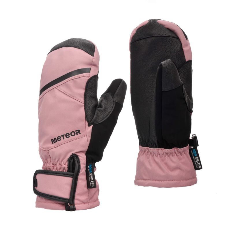 Meteor Hazy S Winter Gloves pink/black