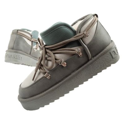 D.Franklin Stivali winter snow, fashionable insulated ankle boots,