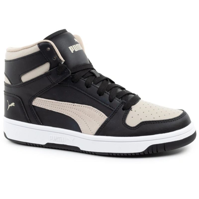 Puma men’s Rebound Layup sport sneakers, stylish high-top shoes